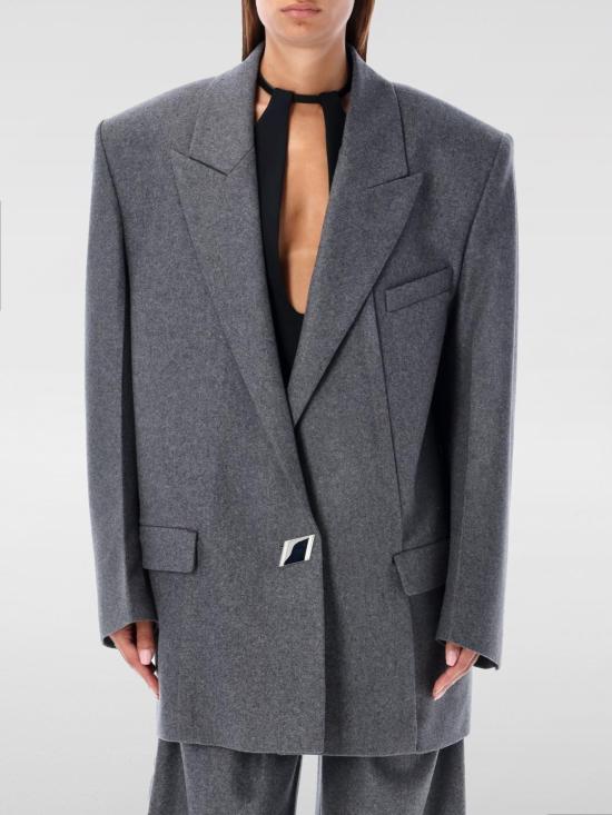 24FW 디 아티코 자켓 248WCG65W055 084 Grey