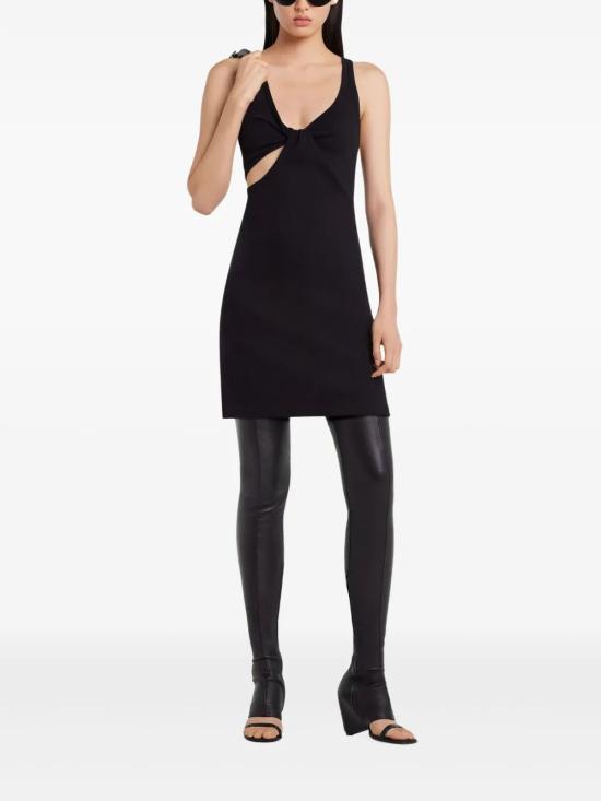 25SS 쿠레쥬 숏 원피스 225JRO641JS01949999 BLACK - COURREGES
