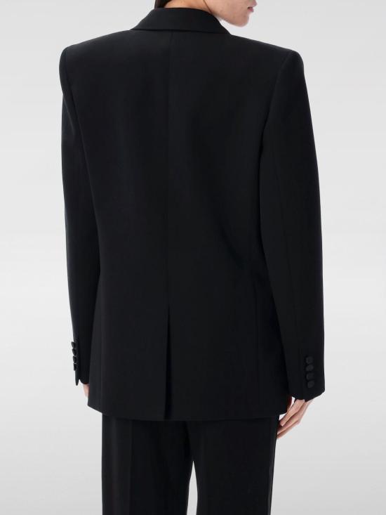 25SS 생로랑 자켓 818718Y7E63 1000 Black - SAINT LAURENT