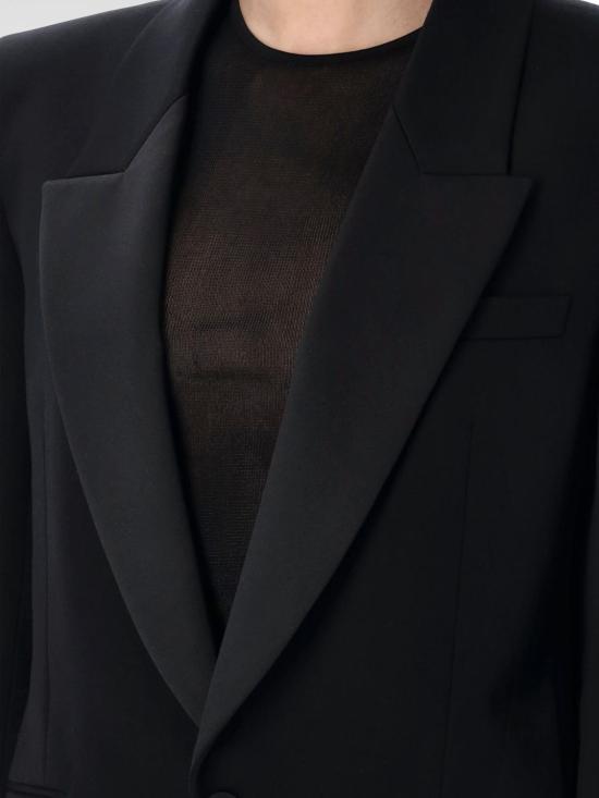 25SS 생로랑 자켓 818718Y7E63 1000 Black - SAINT LAURENT