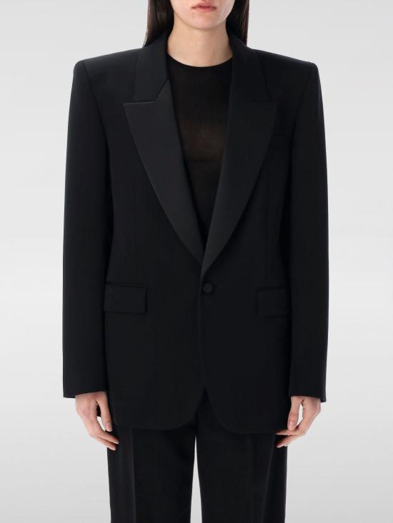 25SS 생로랑 자켓 818718Y7E63 1000 Black