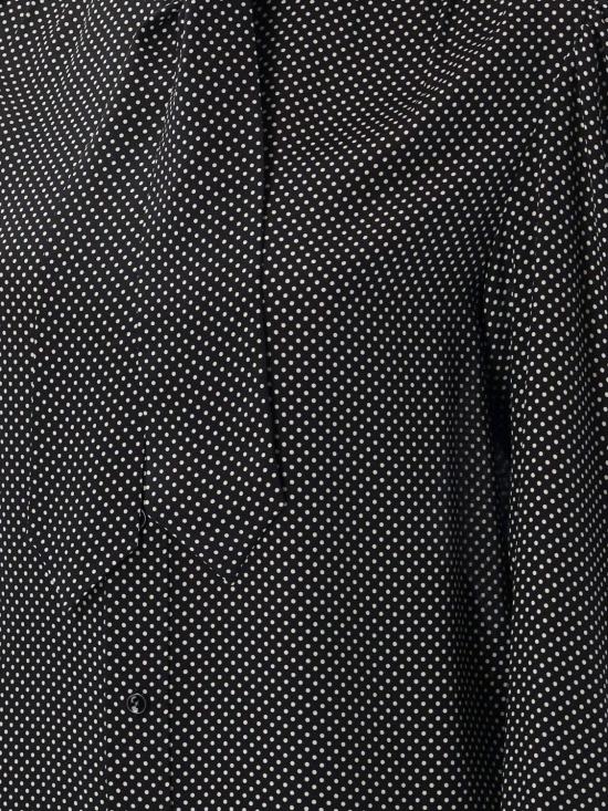 25SS 생로랑 블라우스 823680Y6C45 1095 Black - SAINT LAURENT