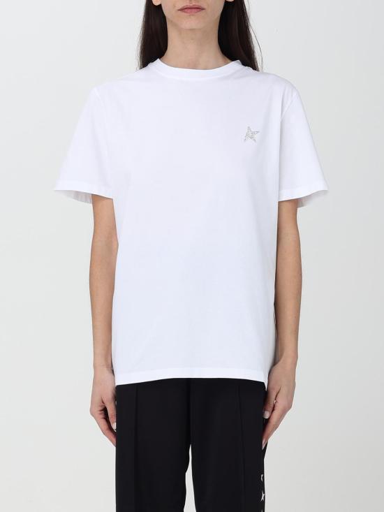 25SS 골든구스 반팔 티셔츠 GWP01220P00059480185 White