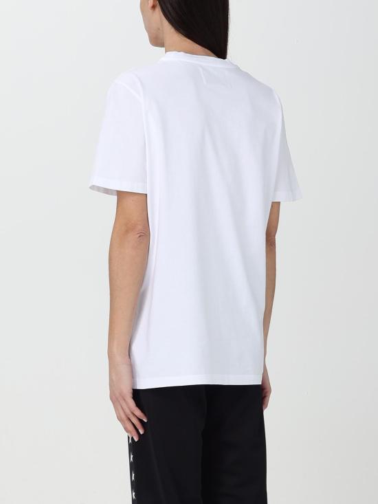 25SS 골든구스 반팔 티셔츠 GWP01220P00059480185 White - GOLDEN GOOSE