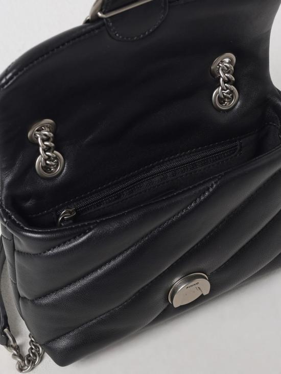 25FW 핑코 토트백 100040A0F2 Z99O Black 1 - PINKO