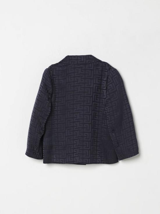 25SS [키즈] 발망 캐주얼 자켓 BW2554S0192 60K Blue - BALMAIN