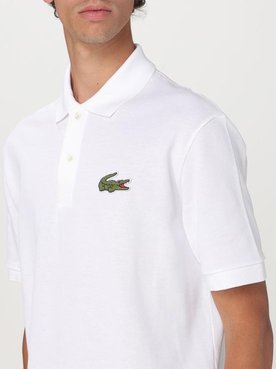 25FW 라코스테 폴로 티셔츠 PH2751 001 White - LACOSTE