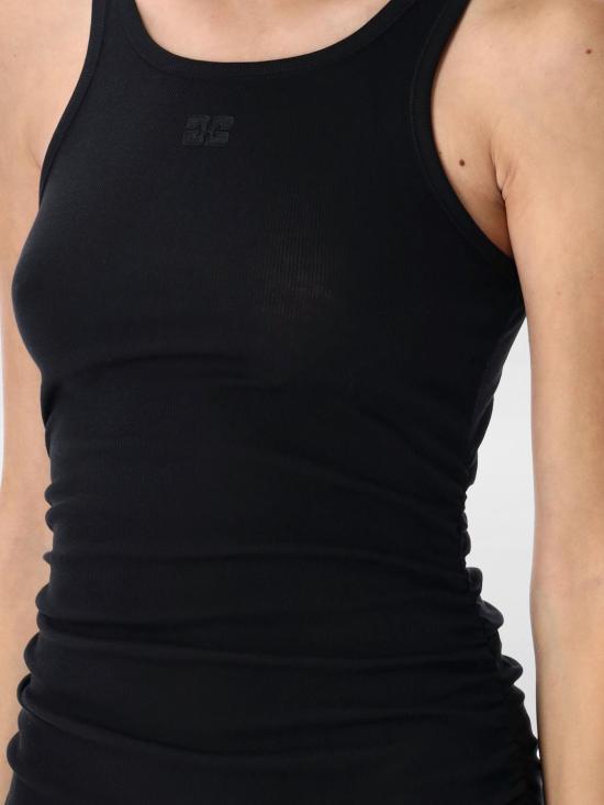 25SS 가니 롱 원피스 T39353675 099 Black - GANNI