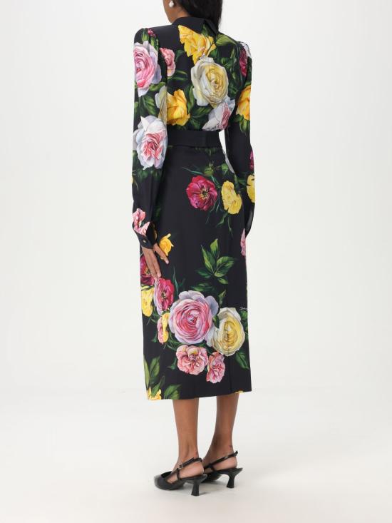 25SS 돌체앤가바나 롱 원피스 F6TLDTFSRPH HN5IY Pink - DOLCE & GABBANA