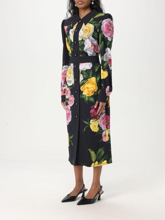 25SS 돌체앤가바나 롱 원피스 F6TLDTFSRPH HN5IY Pink - DOLCE & GABBANA