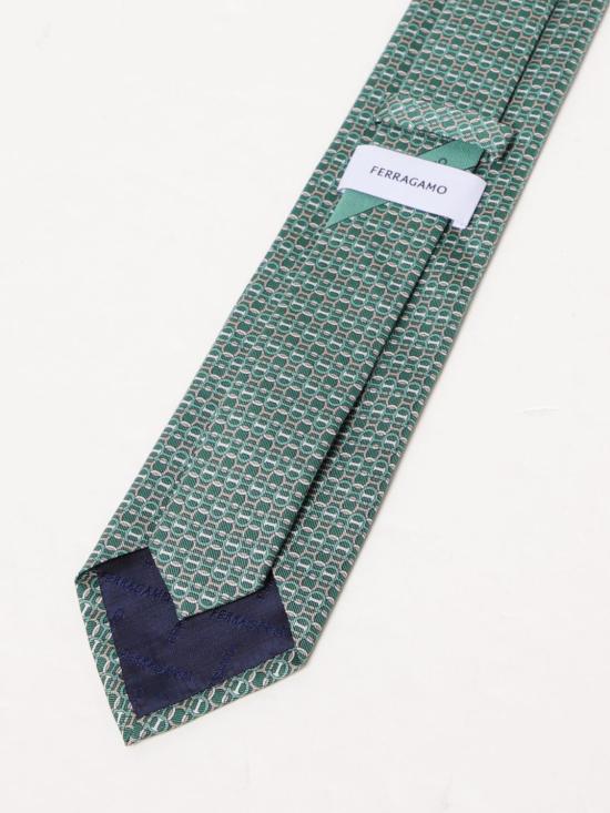 25SS 살바토레 페라가모 넥타이 351206 778543 006 Green - SALVATORE FERRAGAMO