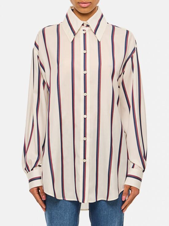 25SS 알렉산더 맥퀸 셔츠 819450QBAC9 9194 White