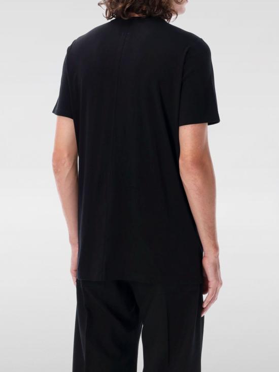 25FW 릭 오웬스 반팔 티셔츠 RU01E5264JA 09 Black - RICK OWENS