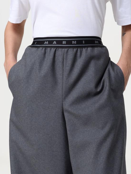 25SS 마르니 스트레이트 팬츠 PAMA0546SUTW839 00N60 Grey - MARNI
