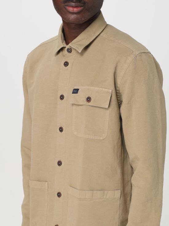 25FW 페이 긴팔 셔츠 NCMA150261TXBR C008 Sand - FAY