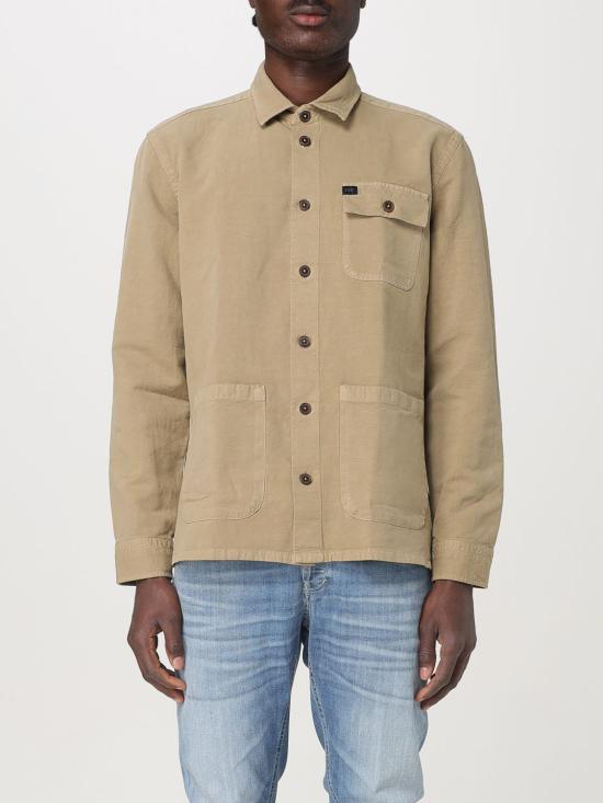 25FW 페이 긴팔 셔츠 NCMA150261TXBR C008 Sand