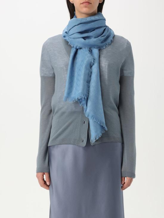 25SS 막스마라 머플러/스카프 2514541021600 005 Gnawed Blue - MAX MARA