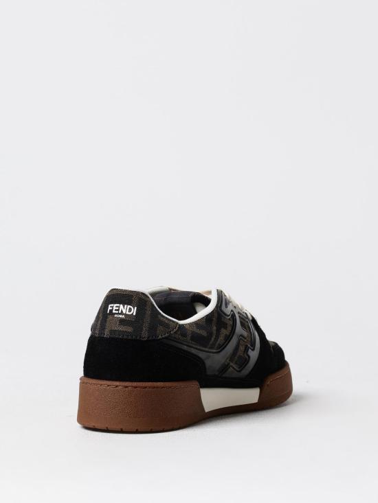 26SS 펜디 메치 스웨이드 로우탑 스니커즈 8E8470AQ6I F17JT Tobacco - FENDI
