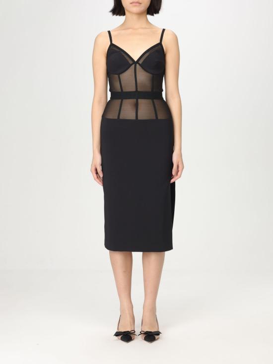 25FW 엘리자베타프랜치 미디 원피스 AB701 110 Black