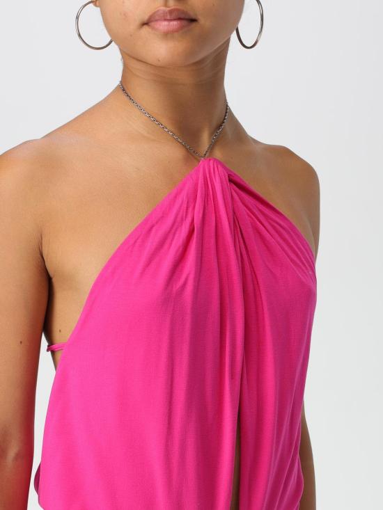 24FW 디 아티코 롱 원피스 247WCW121J045 698 Fuchsia - THE ATTICO