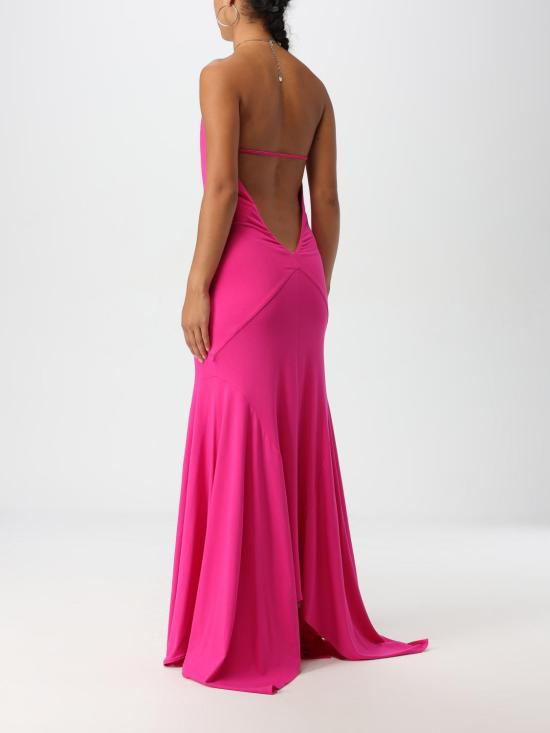 24FW 디 아티코 롱 원피스 247WCW121J045 698 Fuchsia - THE ATTICO