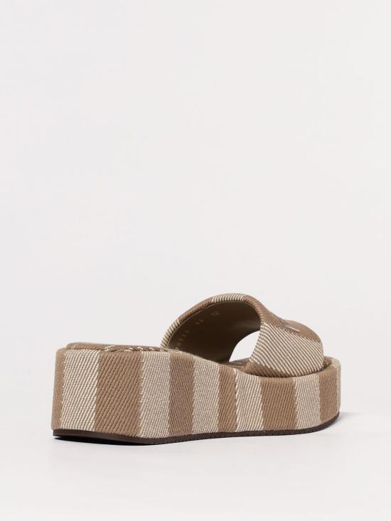 25SS 펜디 뮬/슬리퍼 8R8515ASB5 F1STE Dove Grey - FENDI