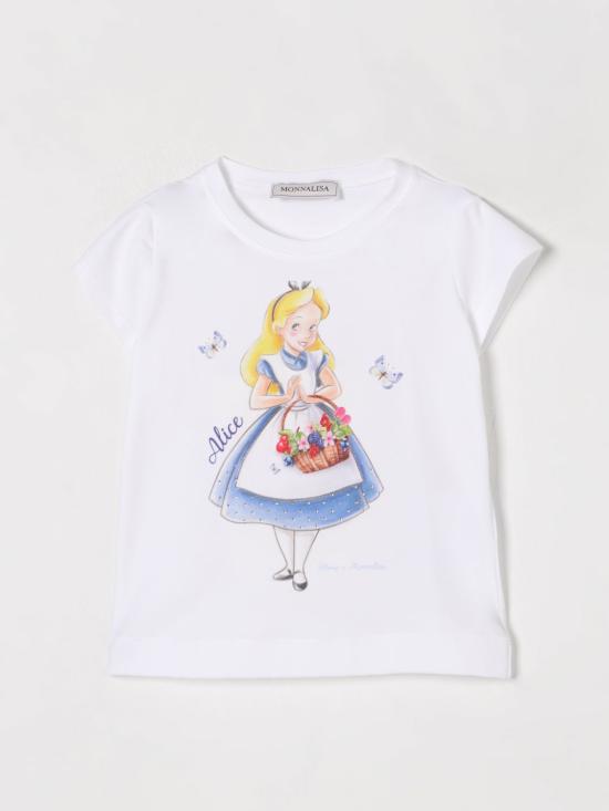 25FW [키즈] 모나리자 티셔츠 11E6225202 0099 White