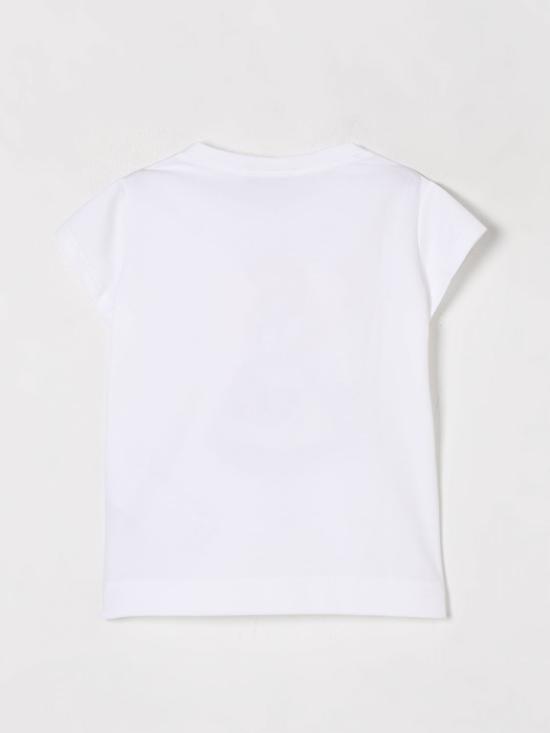 25FW [키즈] 모나리자 티셔츠 11E6225202 0099 White - MONNALISA