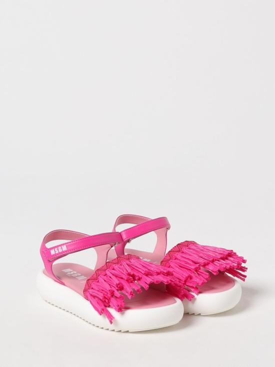 25SS [키즈] 엠에스지엠 샌들 79796 03 Fuchsia - MSGM
