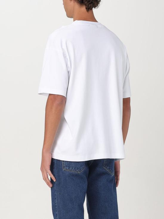 26SS 드롤드무슈 반팔 티셔츠 TS202CO002 OPTIC White - DROLE DE MONSIEUR