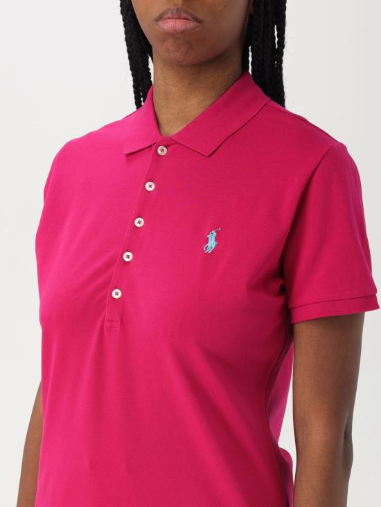 25FW 폴로 랄프로렌 폴로 티셔츠 211870245 034 Pink - POLO RALPH LAUREN