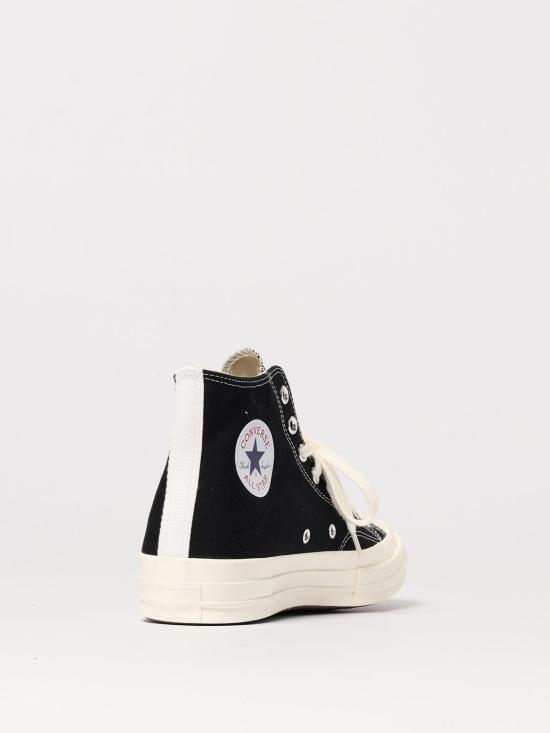 25SS 꼼데가르송 플레이 X 컨버스 스니커즈 AZK129001 1 Black - COMME DES GARCONS PLAY CONVERSE