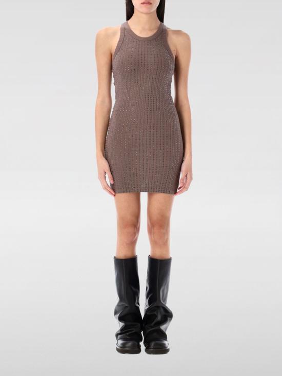 25SS 디 아티코 숏 원피스 250WCW00206JJJ051TR 875 Dove Grey