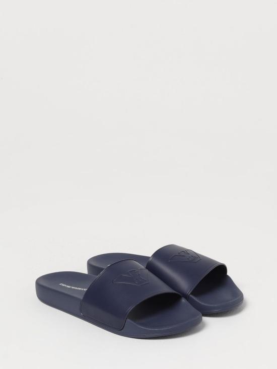 25SS [키즈] 엠포리오 아르마니 슈즈 XYPS09XOZ24 01033 Blue - EMPORIO ARMANI