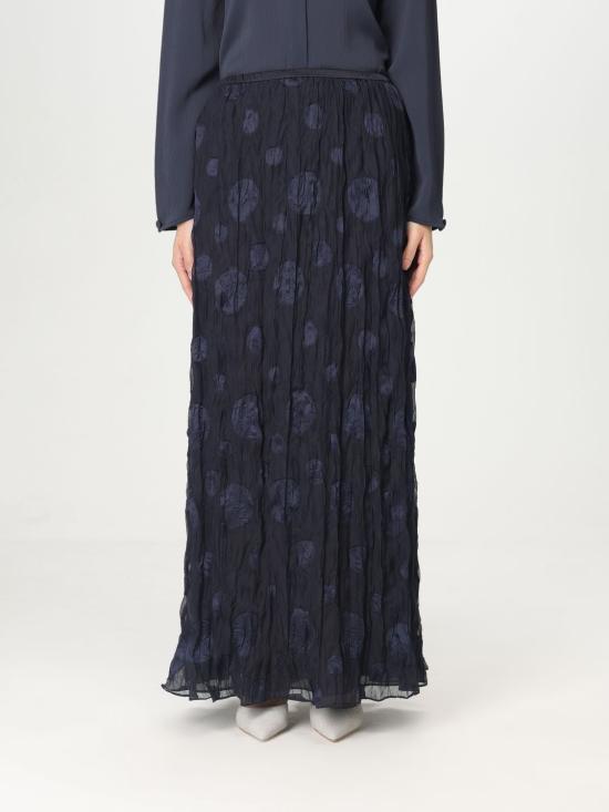 25SS 엠포리오 아르마니 스커트 EW000886AF12530 F4031 Blue