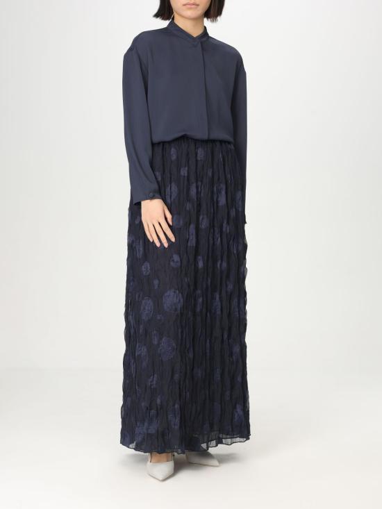 25SS 엠포리오 아르마니 스커트 EW000886AF12530 F4031 Blue - EMPORIO ARMANI