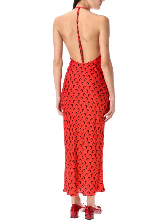 25SS 마린세르 롱 원피스 WDR302B CWOV0060 RD10 Red - MARINE SERRE