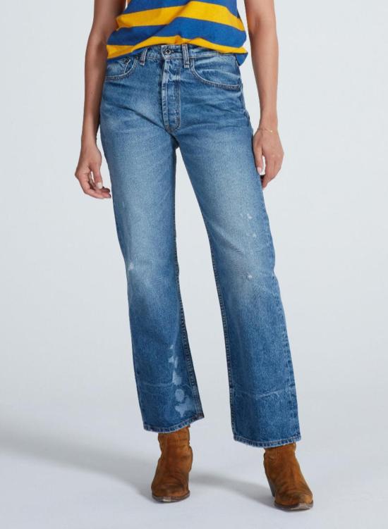  ASKK 뉴욕 데님 팬츠 Askk Ny Rosebowl 진 베니스