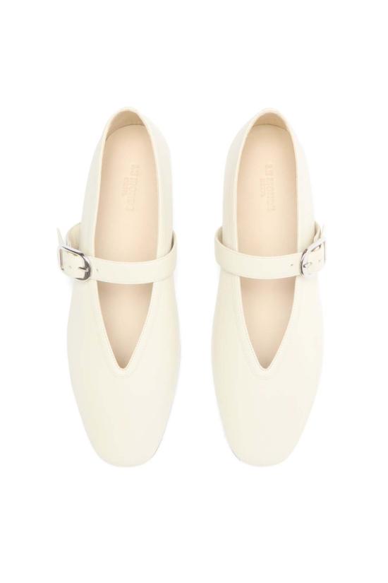  르 몽드 베릴 플랫 슈즈 스텔라 슬리퍼 에크루 - LE MONDE BERYL