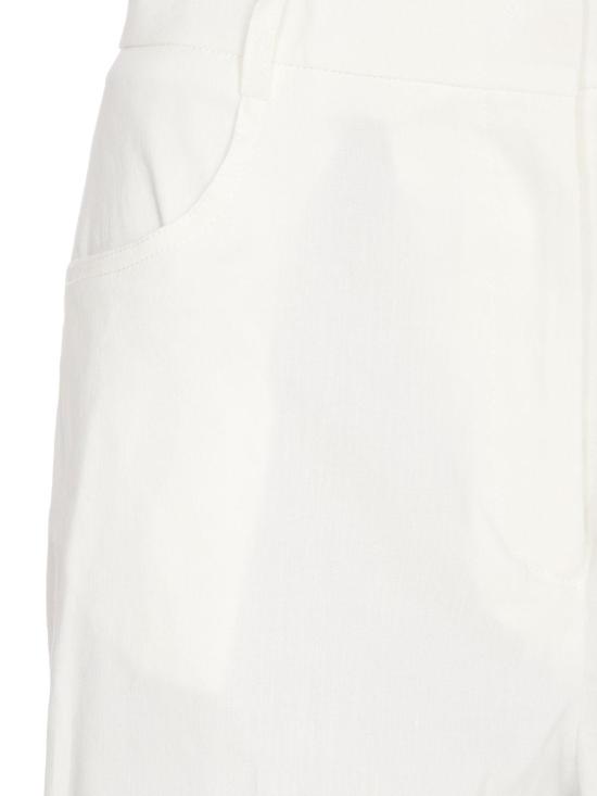  핑코 스트레이트 팬츠 103227A0IMZ07 White - PINKO