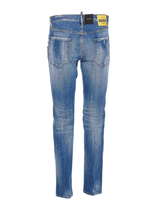  디스퀘어드2 스트레이트 팬츠 S74LB1445S30342470 Blue - DSQUARED2