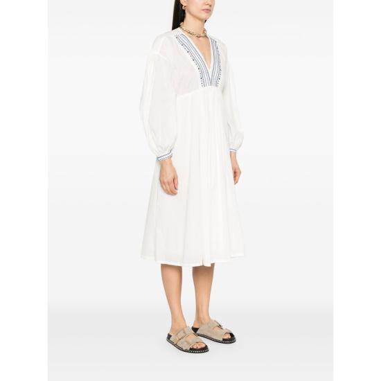 25SS 아페쎄 미디 원피스 COHHHF35203AAB WHITE DOM - A.P.C.