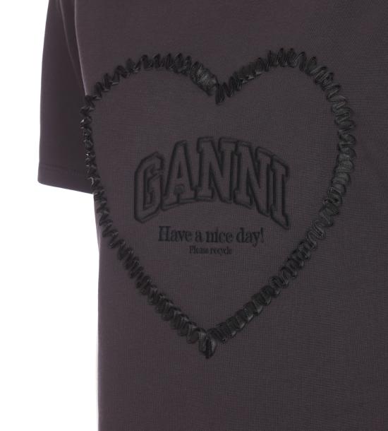 25SS 가니 반팔 티셔츠 T4178252 PHANTOM DOM - GANNI