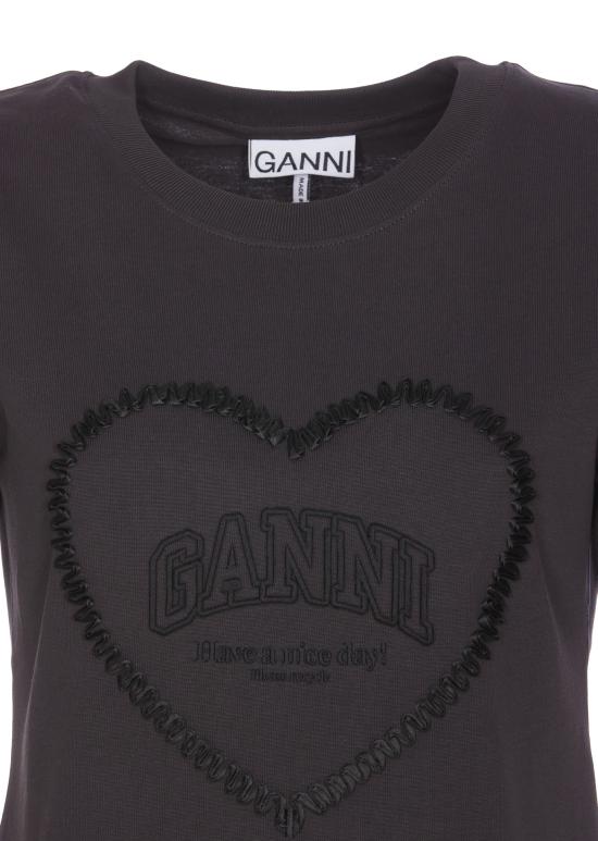 25SS 가니 반팔 티셔츠 T4178252 PHANTOM DOM - GANNI