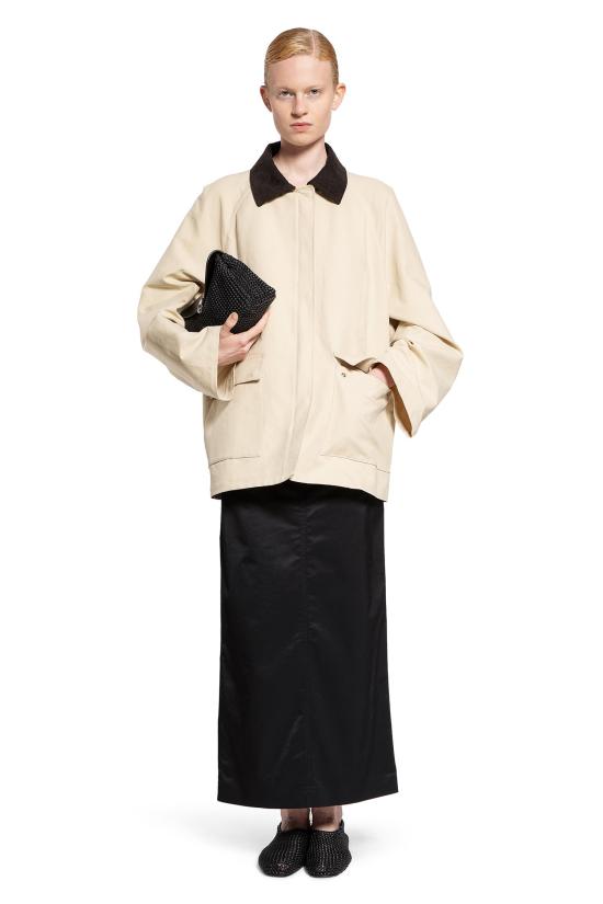 25SS 토템 롱 스커트 252WRB0259FB0391001 BLACK DOM - TOTEME