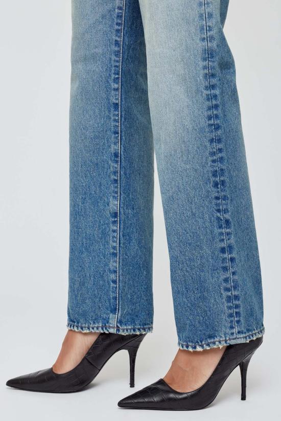  마우지 데님 팬츠 무시 파크체스터 스트레이트 라이트 블루 - MOUSSY