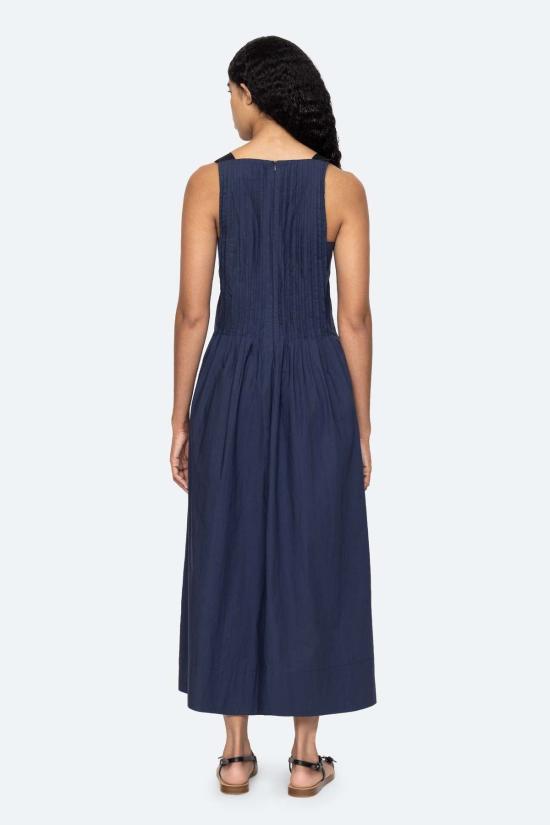  씨뉴욕 롱 원피스 Sea Ny Adele 드레스 네이비 - SEA NY