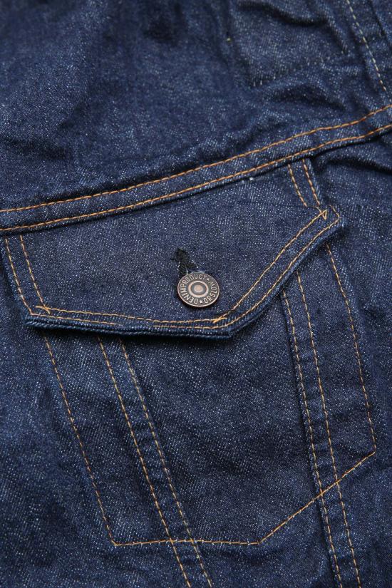  오어슬로우 데님 자켓 Orslow Wolsro 양면 재킷 원워시 - ORSLOW