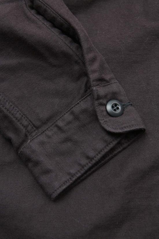  오어슬로우 데님 셔츠 Orslow U.S Army 피로  블랙 - ORSLOW