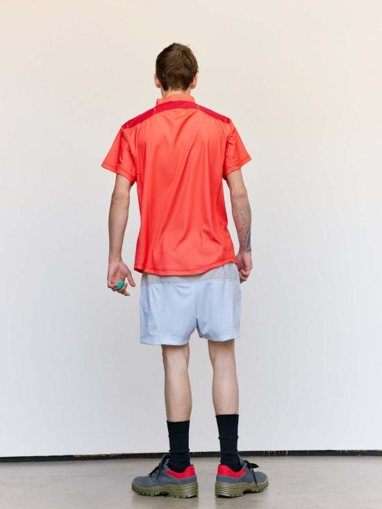  쥐알텐케이 반팔 셔츠 Gr10 K Cardinal Red Technical Jersey Combact T 셔츠 Cardinal Red - GR10K